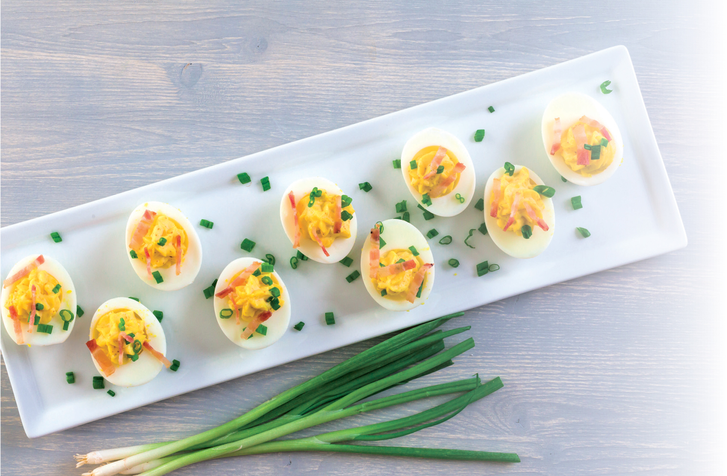 Huevos con Relleno Vegetal