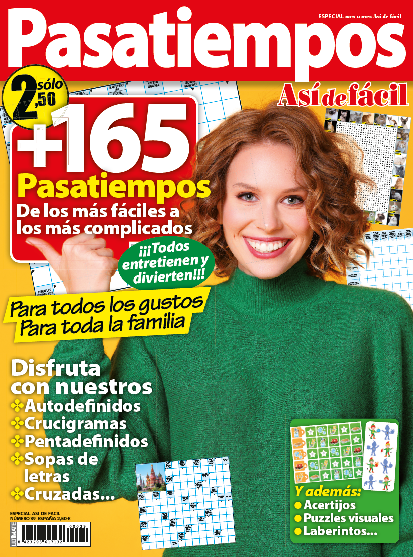 Extra Pasatiempos 39 (Diciembre 2022)