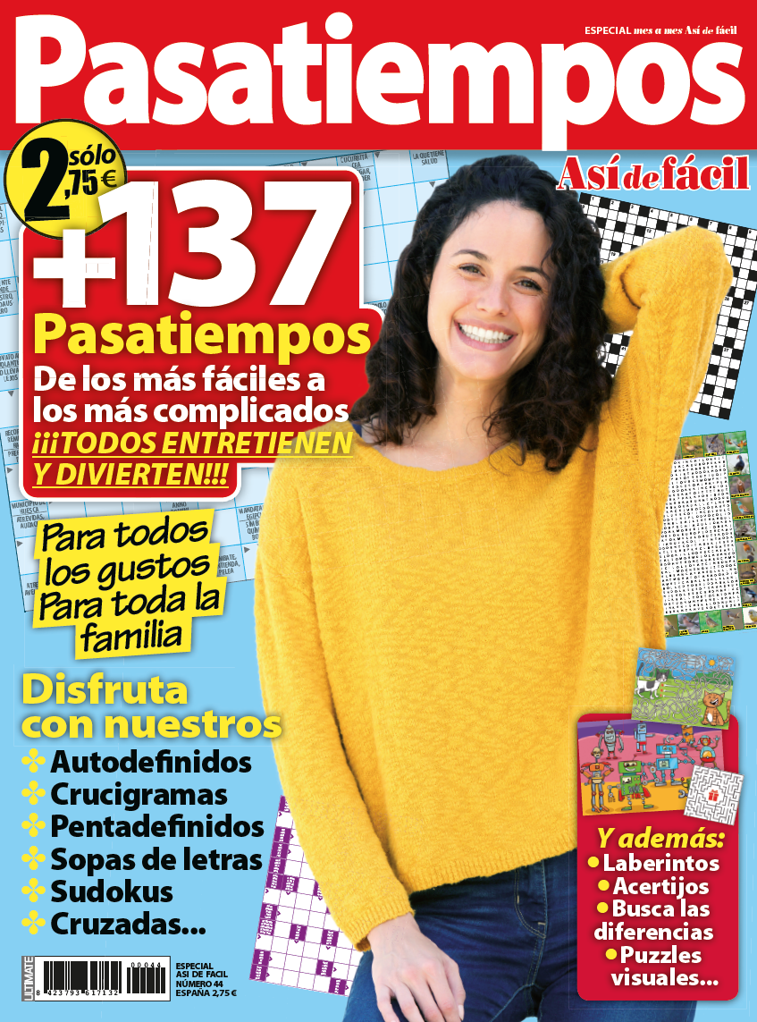 Extra Pasatiempos 44 (Diciembre 2023)