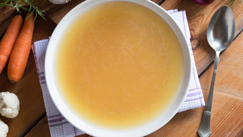 El poder del caldo casero