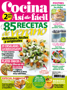 Cocina Así de Fácil 17 (Julio 2025)